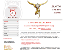 Tablet Screenshot of jubilermuchajer.pl